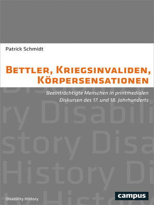cover image of Bettler, Kriegsinvaliden, Körpersensationen
